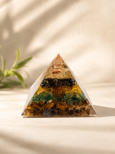 Chakra orgone pyramid